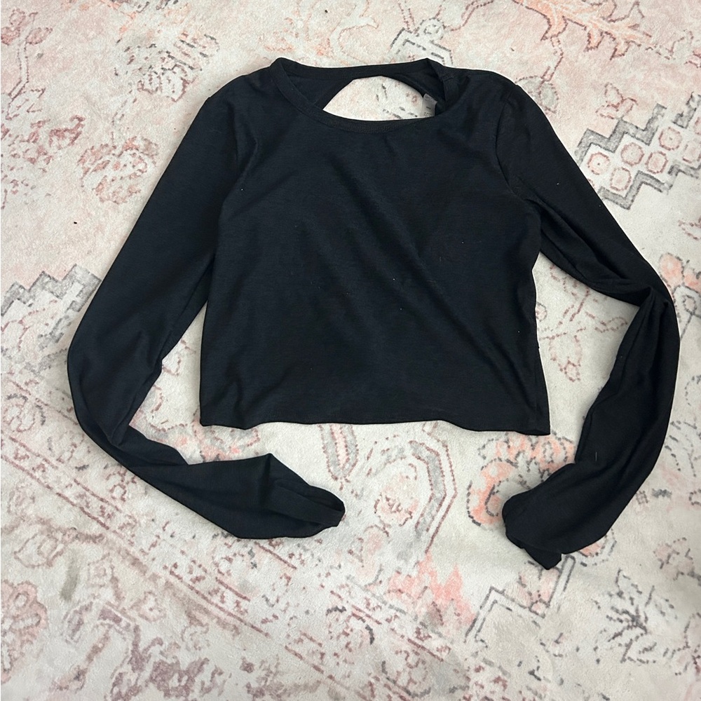 Beyond Yoga Long-sleeve Top with Open Back S